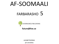 AF-SOOMAALI FARBARASHO 5 SAWIR IYO ERAY till pdf.pdf